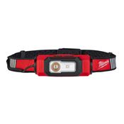 Immagine di L4 HL-VIS-301 Milwaukee Torcia frontale ricaricabile USB HI-VIS per caschetti 