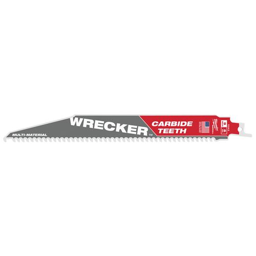 Immagine di Milwaukee Lama gattuccio SD WRECKERTCT lunghezza 230 mm passo 6 tpi 