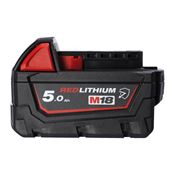 Immagine di M18 B5-CR Milwaukee Batteria M18 5.0Ah resistente agli agenti chimici 