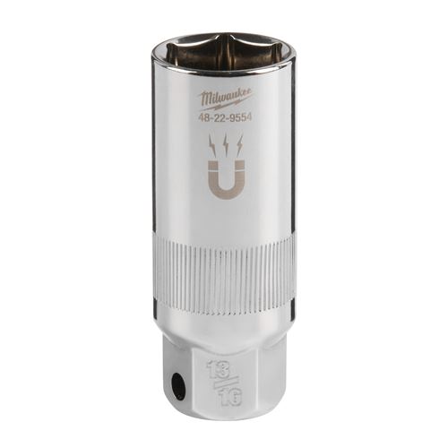 Immagine di Milwaukee Bussola per candele attacco quadro 3/8" 20,8 mm con guarnizione etica 