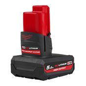 Immagine di M12 HB5  Milwaukee Batteria M12 High Output 5.0 Ah 