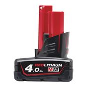 Immagine di M12 B4 Milwaukee Batteria M12 4.0Ah 