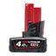 Immagine di M12 B4 Milwaukee Batteria M12 4.0Ah 