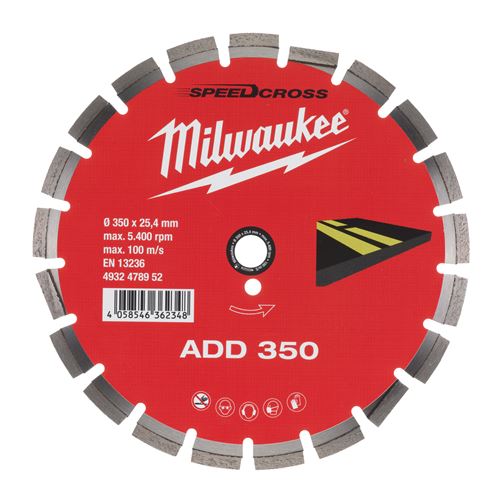 Immagine di Milwaukee Disco diamanatato ADD diametro 350 mm 