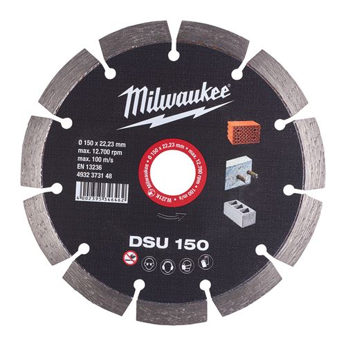 Immagine di Milwaukee Disco diamanatato DSU diametro 150 mm 