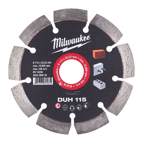 Immagine di Milwaukee Disco diamanatato DUH diametro 115 mm 