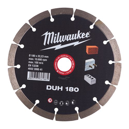 Immagine di Milwaukee Disco diamanatato DUH diametro 180 mm 