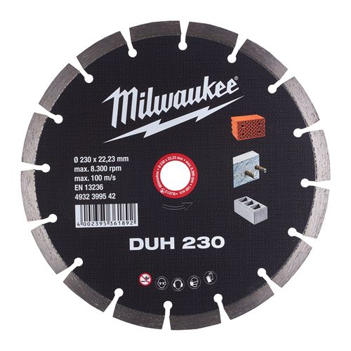 Immagine di Milwaukee Disco diamanatato DUH diametro 230 mm 