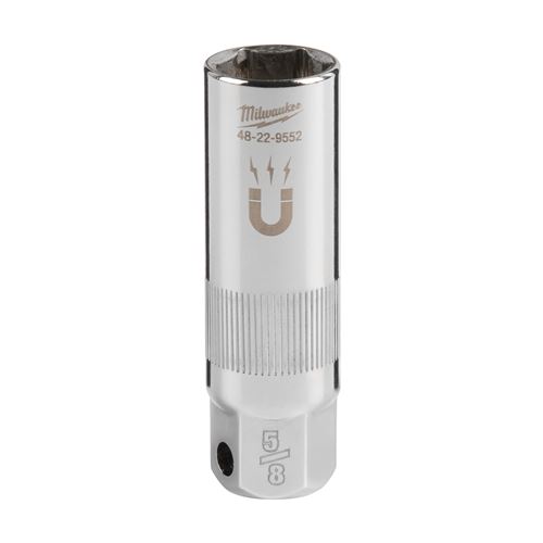 Immagine di Milwaukee Bussola per candele attacco quadro 3/8" 16 mm con guarnizione etica 