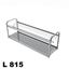 Immagine di colapiatti c/spalle 18/10 cm. 81.5 inox 400 c/bacinella                                                                                           