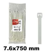 Immagine di Mugrip fascetta poliamnide 6.6 7,6X750 naturale 