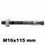 Immagine di M2 M16x115* mm spessore serraggio 10 mm 