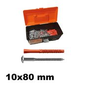 Immagine di KIT 100 MQL SKA 10x80 mm vite 7x90 mm con inserti a stella SIS-T40 