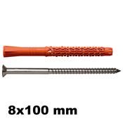 Immagine di MQL-STr 8x100 mm spessore fissabile 30 mm 