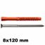 Immagine di MQL-STr 8x120 mm spessore fissabile 50 mm 