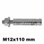 Immagine di MSB-B M12x75 mm Barra. M12x110 mm 
