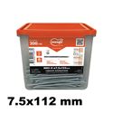 Immagine di MRS-H 7,5x112 secchio da 200 pezzi con inserto croce Torx e punta 