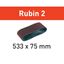 Immagine di Festool Nastro abrasivo L533X 75-P80 RU2/10 Rubin 2 