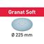 Immagine di Festool Disco abrasivo STF D225 P100 GR S/25 Granat Soft 