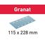 Immagine di Festool Foglio abrasivo STF 115x228 P100 GR/100 Granat 