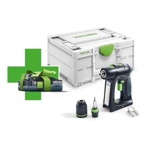 Immagine di Festool Trapano avvitatore a batteria C 18-Basic-4,0 