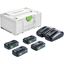 Immagine di Festool Set Energia SYS 18V 4x4,0/TCL 6 DUO 