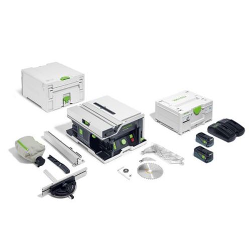 Immagine di Festool Sega circolare da banco a batteria CSC SYS 50 EBI-Plus 