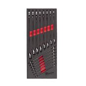 Immagine di set chiavi combinate maxbite 15 pz c/modulo x cassetti                                                                                           