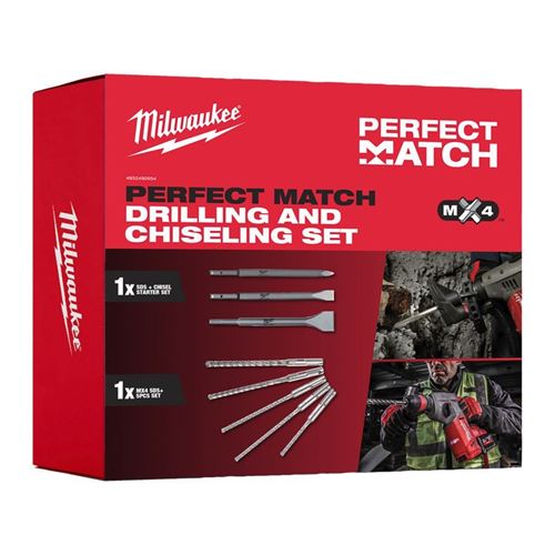 Immagine di Milwaukee Set Carbide SDS-Plus 