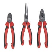Immagine di set pinze milwaukee  3 pz universale+tronc.+becchi lun                                                                                           