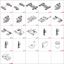 Immagine di Kit ante complanari Hawa Frontino 40 H FS type L - art. 053.3320.073 