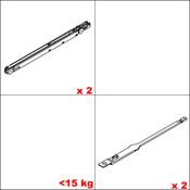 Immagine di Soft Close Hawa Regal B <15 kg - art. 043.3147.071 