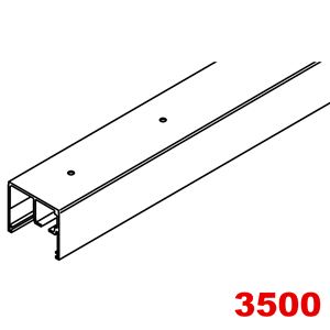 Immagine di Binario scorrimento Hawa Porta 100 GW cm 350 - art. 057.3083.350 