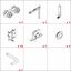 Immagine di Kit ante a libro Hawa 20 C Folding Wall 120 4 doors - art. 12805 