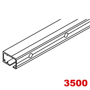 Immagine di Binario scorrimento Hawa Porta 60/100 HC/HMD cm 350 - art. 057.3112.350 