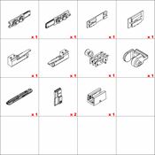 Immagine di Kit porte scorrevoli Hawa Purolino 80 Plus SoftClose - art. 25550 