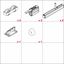 Immagine di Kit porte scorrevoli Hawa Junior 80 B +20 - art. 24851 