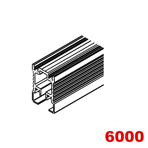 Immagine di Binario scorrimento doppio Hawa Variotec cm 600 - art. 15361 