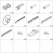 Immagine di Kit porte scorrevoli Hawa Porta 100 HMT  - art. 058.3133.073 