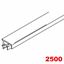 Immagine di Binario guida doppio Hawa Frontal 25 cm 250 - art. 056.3123.250 