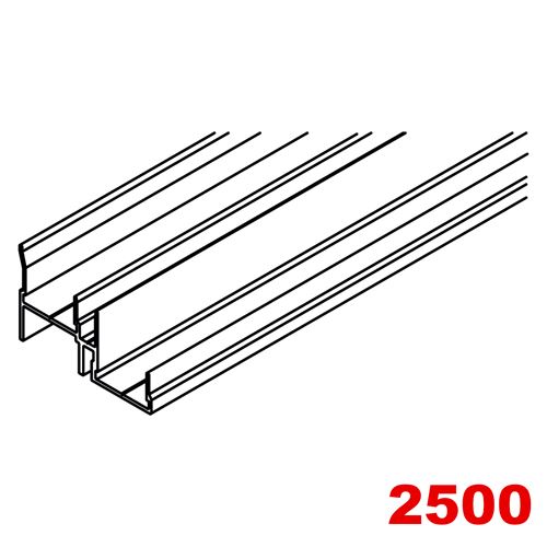 Immagine di Binario guida doppio Hawa Combino 65 cm 250 - art. 055.3134.250 