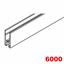 Immagine di Profilo orizzontale telaio Hawa Divido 80/100 cm 600 - art. 042.3000.600 