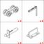 Immagine di Kit porte scorrevoli Hawa Super 500 B - art. 11655 