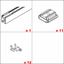 Immagine di Kit binari Hawa Porta 60/100 250 cm - art. 057.3179.250 