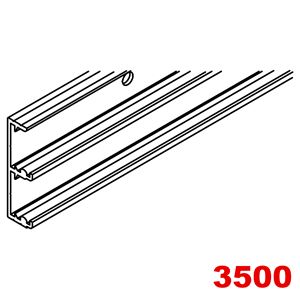 Immagine di Binario guida doppio Hawa Combino 40 cm 350 - art. 056.3148.350 