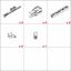 Immagine di Kit ante scorrevoli Hawa Clipo 16 HM IS - art. 053.3223.071 