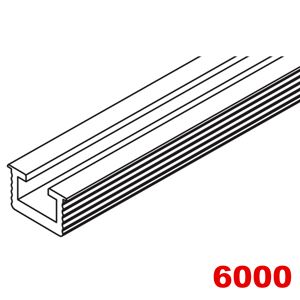 Immagine di Binario guida/scorrimento Hawa Miniroll cm 600 - art. 13772 