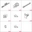 Immagine di Kit cristalli scorrevoli Hawa Clipo 16 GPPK IS 2 doors - art. 053.3265.071 