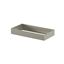 Immagine di Kit cassetto altezza 130 mm verniciato bianco ral 9002 per sistema parete Grid interasse 900 mm 