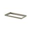 Immagine di Kit cassetto altezza 55 mm verniciato bianco ral 9002 per sistema parete Grid interasse 900 mm 